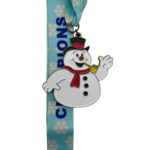 SNOWMAN CHAMPION MEDAL --- SILVER (Item #36-120) - Image 2