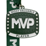 DELUXE MVP MEDAL ---  DARK GREEN (Item #53-217)