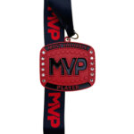DELUXE MVP MEDAL ---  RED (Item #53-213) - Image 2