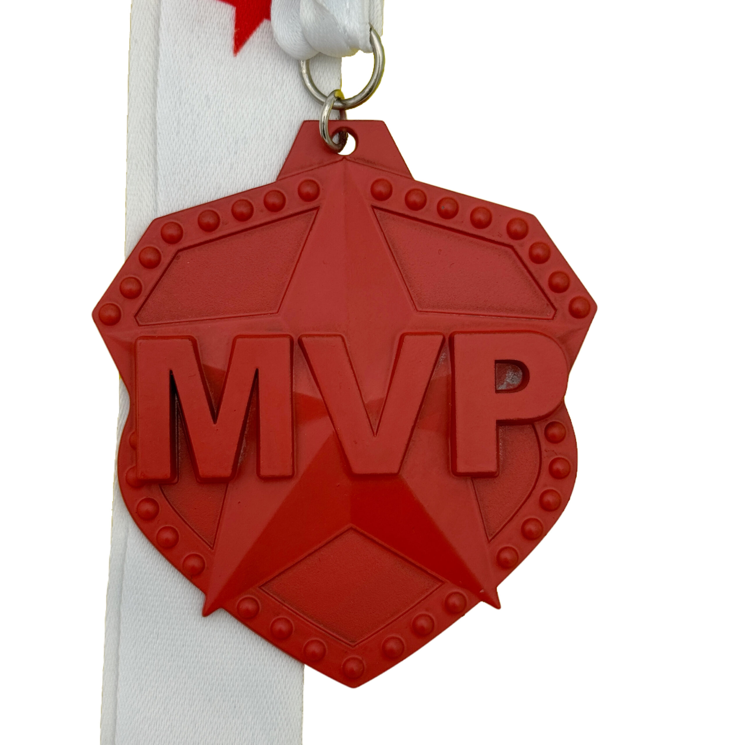 B2429C45-2758-491E-9B31-1875538AFF1D MVP MEDAL --- RED (Item #53-180) - Image 1