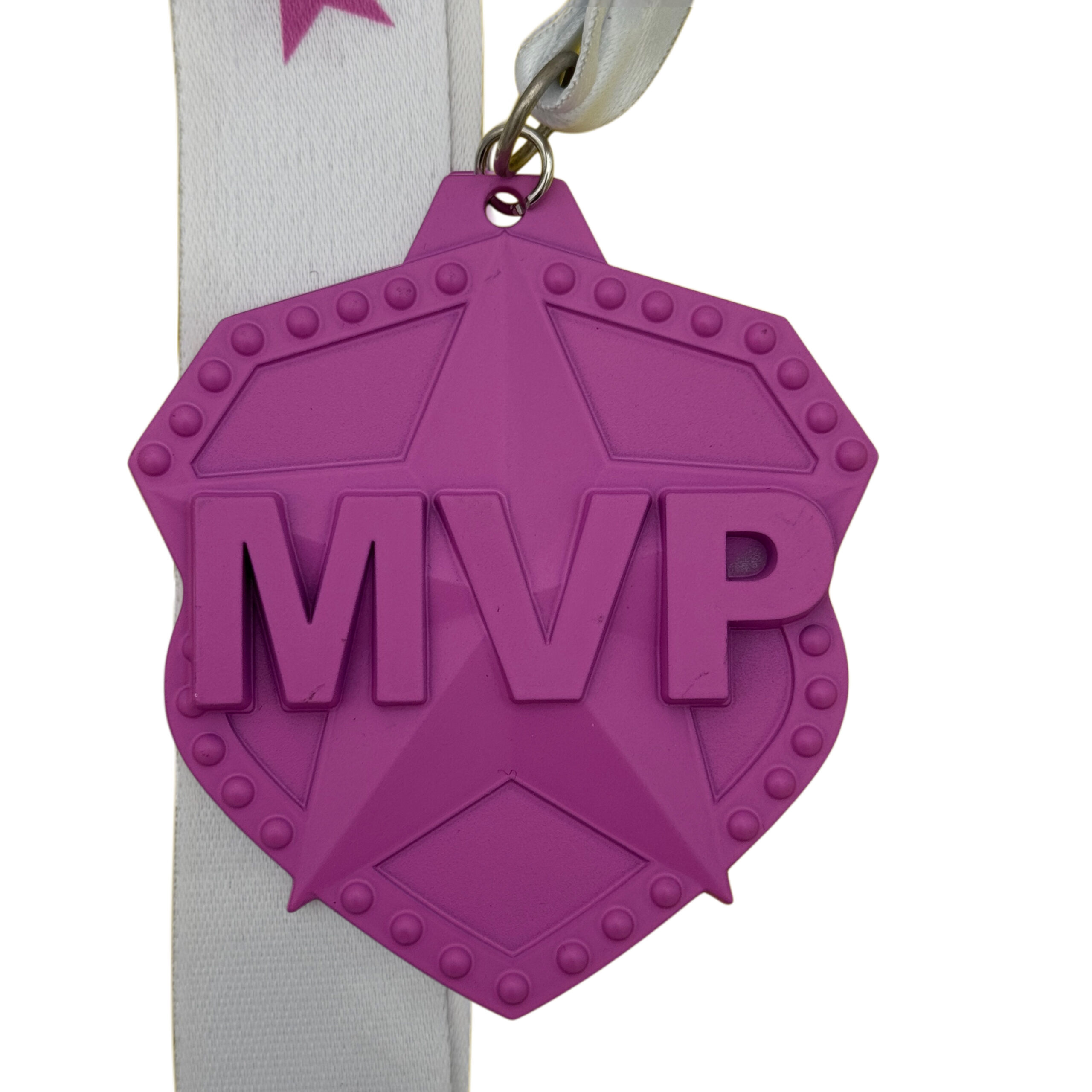 DF46EB92-02AD-4933-8136-24F3B7810822 MVP MEDAL --- PINK (Item #53-196) - Image 1