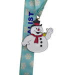SNOWMAN FINALIST MEDAL --- SILVER (Item #36-117) - Image 2